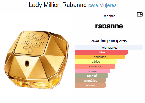 LADY MILLION / RABANNE 