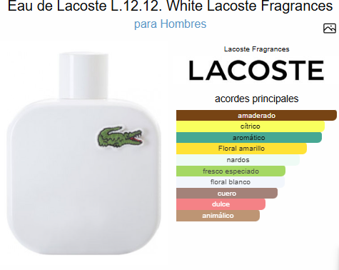 LACOSTE WHITE  /  LACOSTE