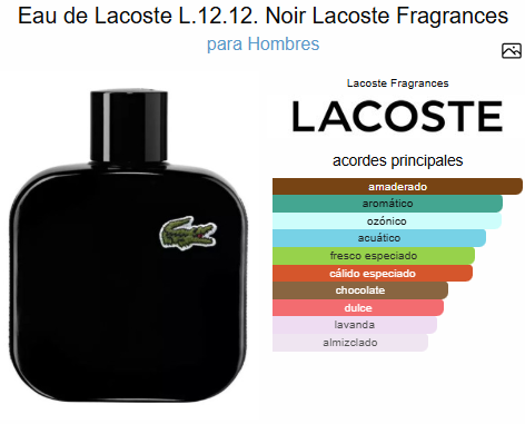 NOIR / LACOSTE