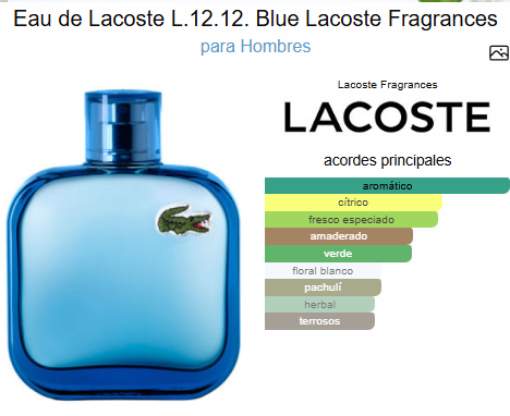 BLUE / LACOSTE