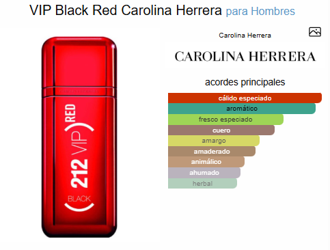 212 VIP BLACK RED / CH